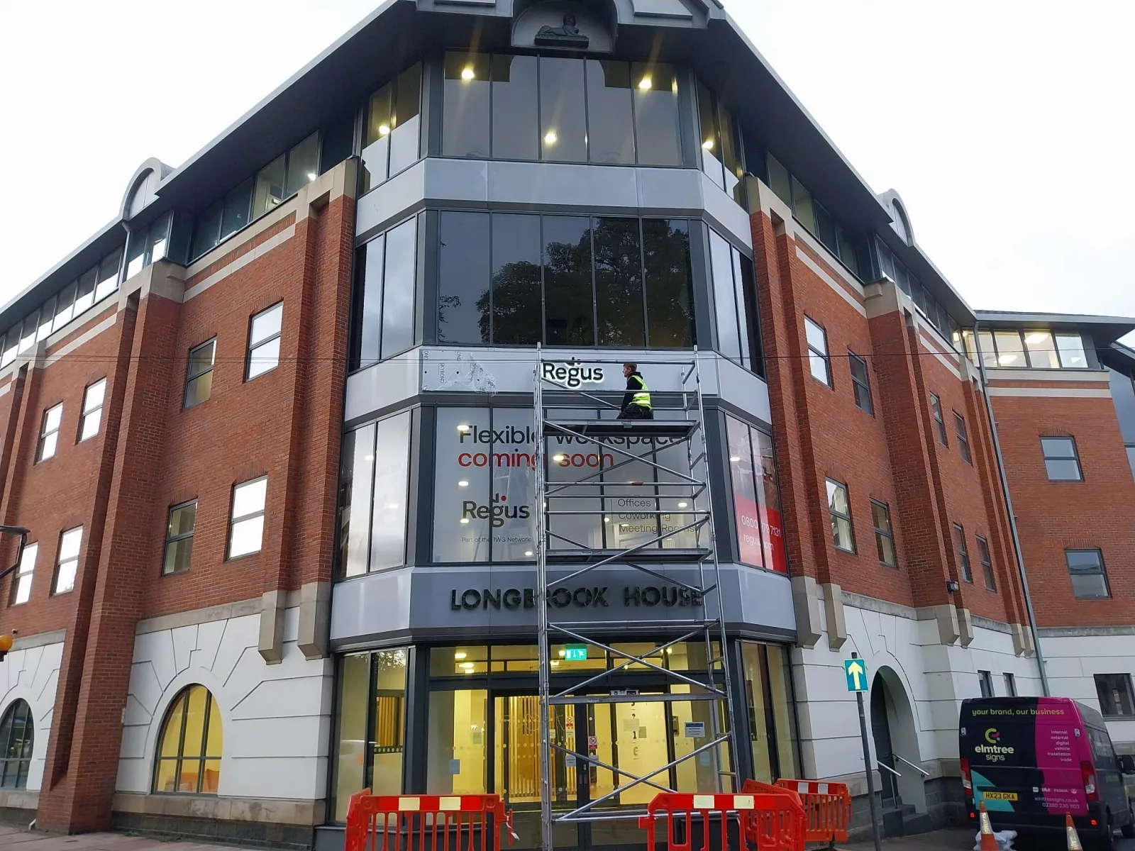Regus Exeter - Signage Installation